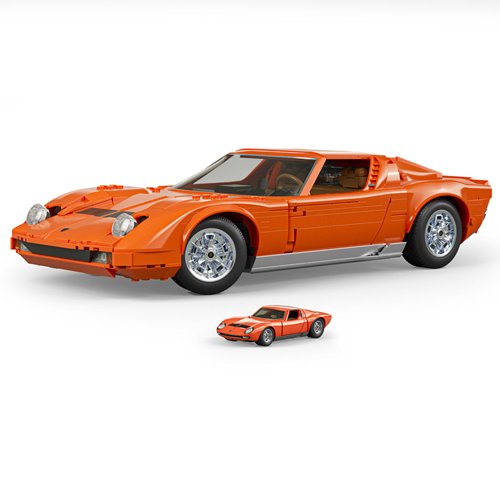 Brick Shop Hot Wheels Premium Series '71 Lamborghini Miura P400 SV