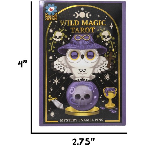 Wild Magic Tarot Series 1 Mystery Box Enamel Pin Case of 12
