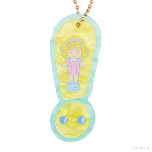 Polly Pocket Oversized Heart Shaped Padded Nylon Tote Bag