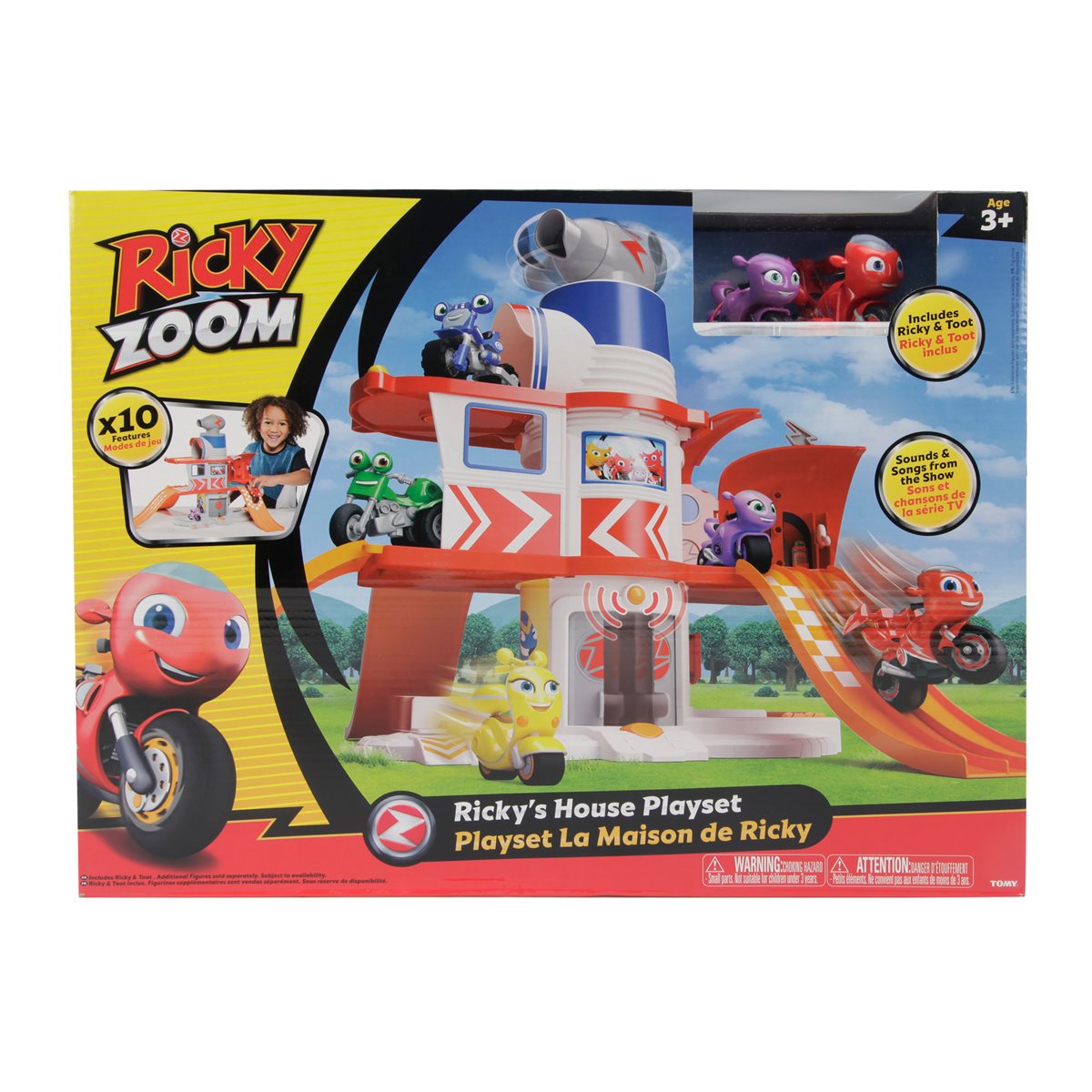 Ricky Zoom House Adventure Kids Playset 