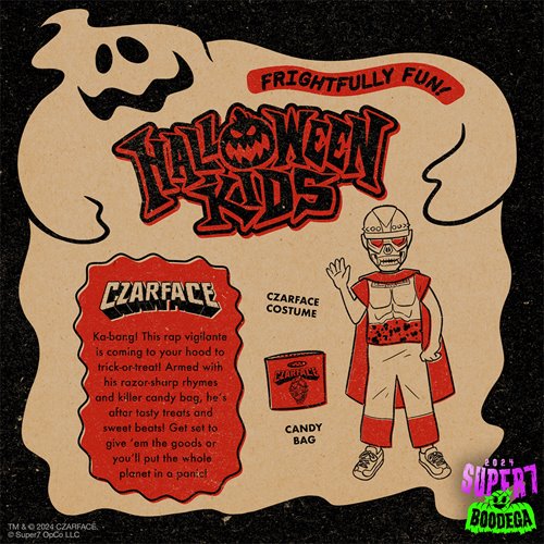 Halloween Kids Czarface Boy 3 3/4-Inch ReAction Figure
