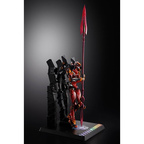 Evangelion Model-02 with the Spear of Cassius 30th Anniversary Metal Build Action Figure