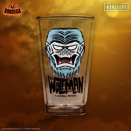 Universal Monsters FreakyFaces The Wolfman Drinkware