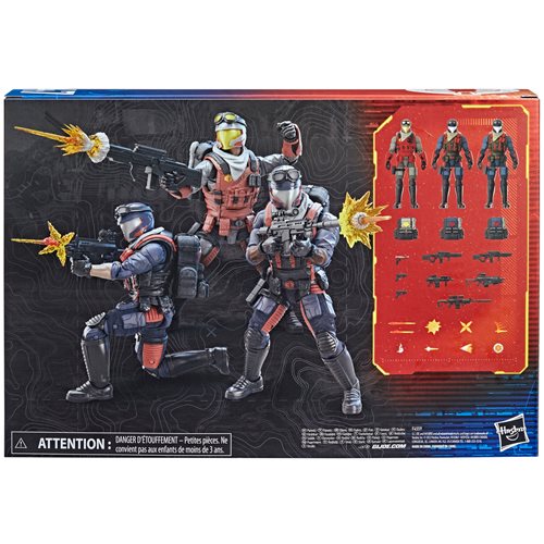 G.I. Joe Classified Series Vipers and Officer Troop Builder Pack 6-Inch Action Figures