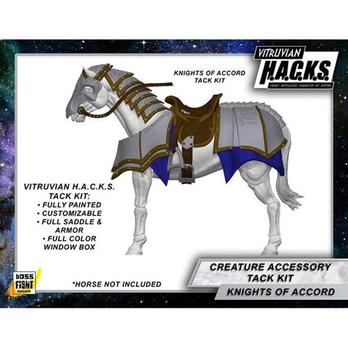 Vitruvian H.A.C.K.S. Mighty Steeds Knight of Accord Heavy Tack Accessory Kit