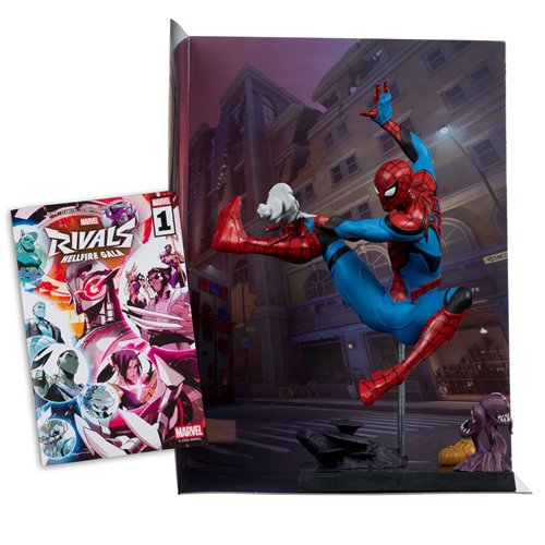 Marvel Rivals Wave 2 Spider-Man 1:6 Scale Posed Figure with Scene