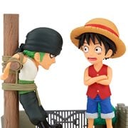 One Piece Luffy and Zoro Log Stories WCF Mini-Figure