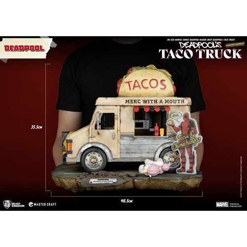 Marvel Comics Deadpool's Taco Truck MC-036 Master Craft Resin Statue