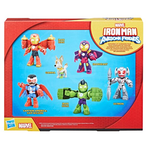 Iron Man and his Awesome Friends Armored-Up Avengers Action Figure Pack