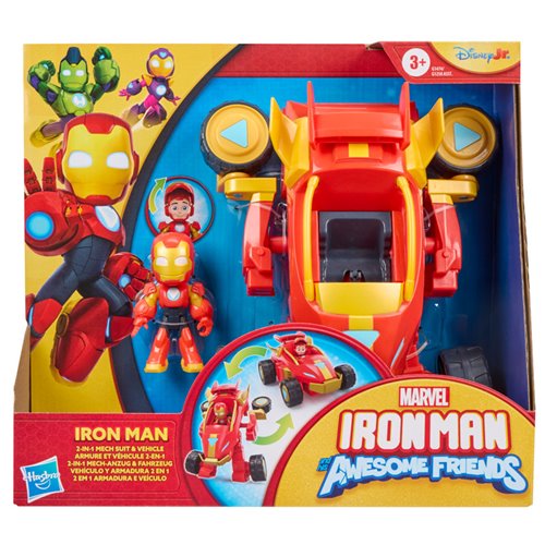 Iron Man and his Awesome Friends 2-In-1 Mech Suit & Vehicle