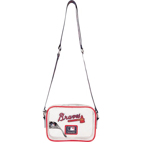 MLB Atlanta Braves Clear Crossbody Bag