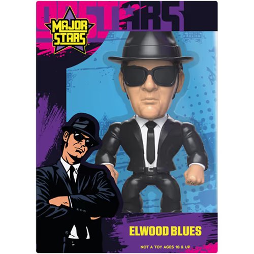 Major Stars Blues Brothers Elwood 4-Inch Vinyl Figure