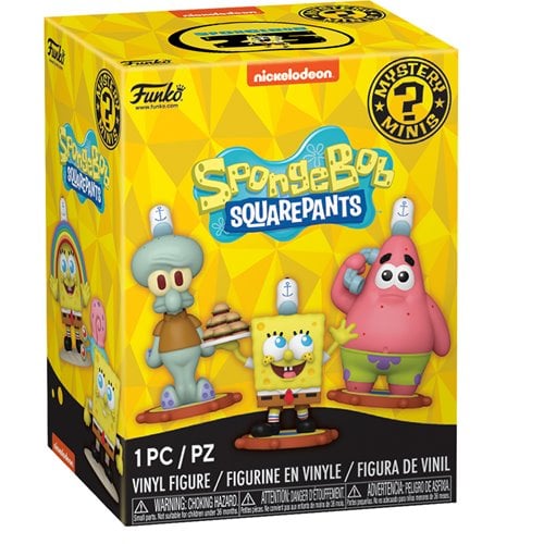 SpongeBob SquarePants 25th Anniversary Mystery Minis Mini-Figure Display Case of 12