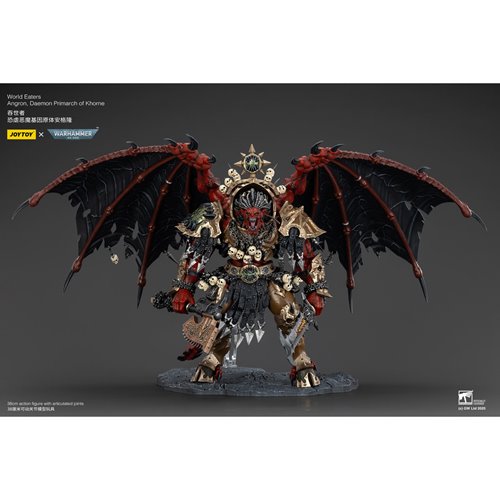 Joy Toy Warhammer 40,000 World Eaters Angron Daemon Primarch of Khorne 1:18 Scale Action Figure