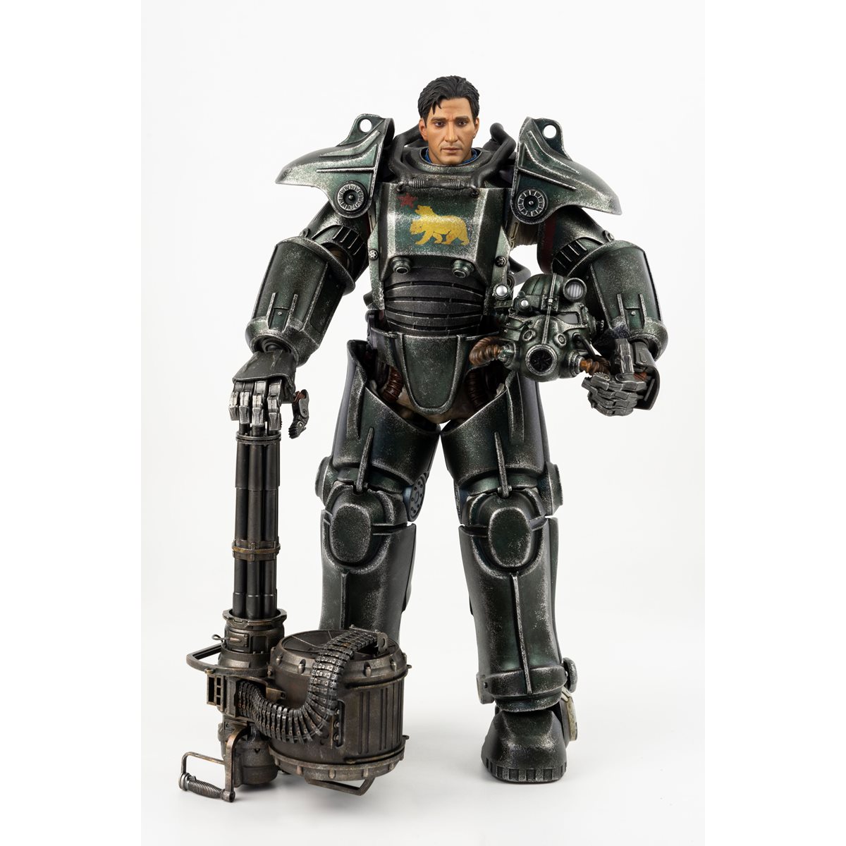 Fallout New Vegas T 45 Ncr Salvaged Power Armor 1 6 Scale Action Figure