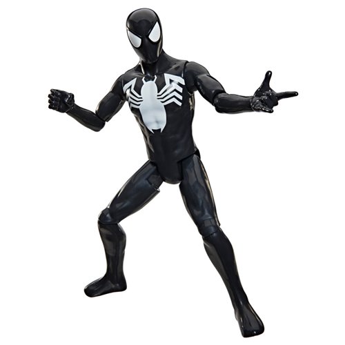 Spider-Man Titan Series Spider-Man Black Suit 12-Inch Action Figure