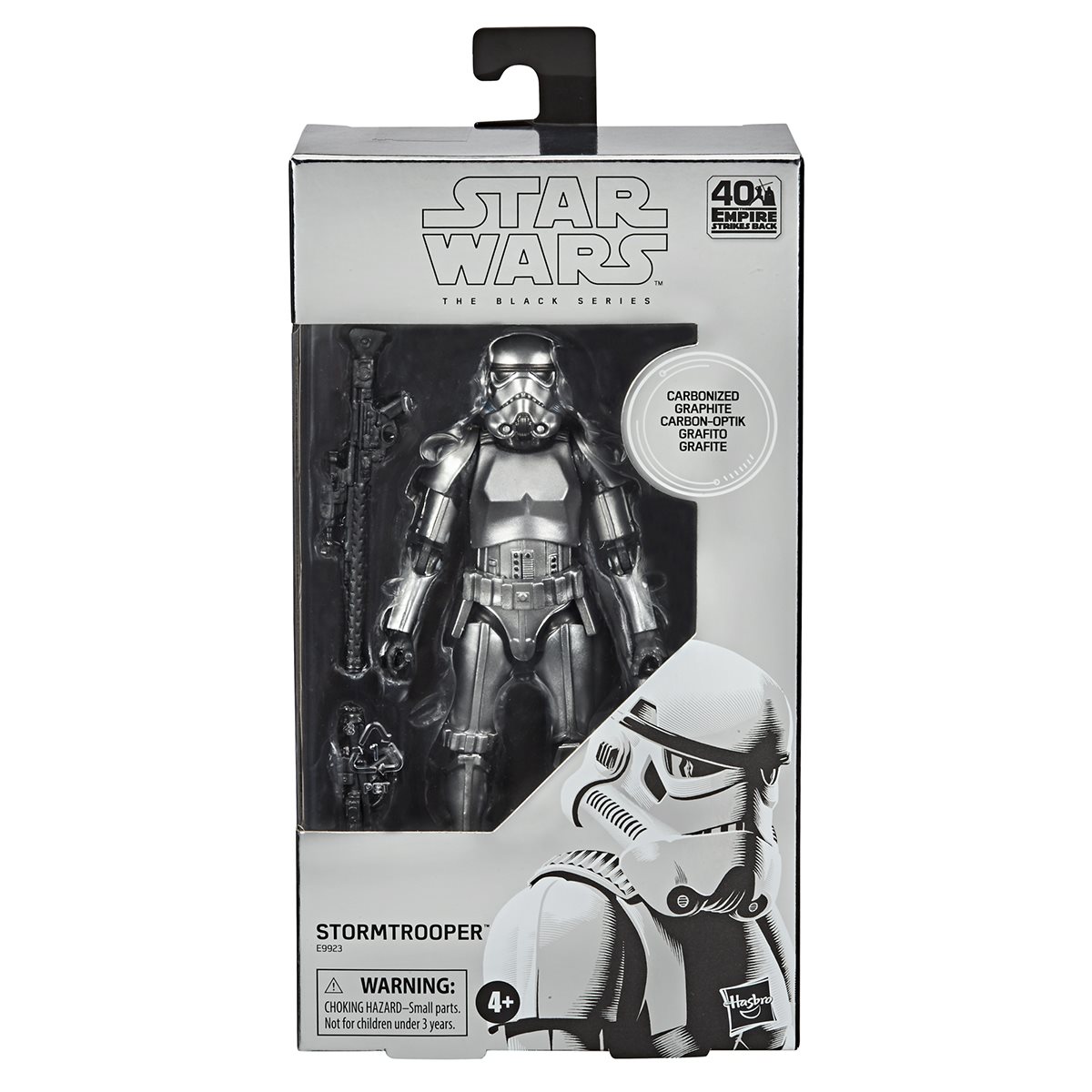 Hasbro Star Wars The Black Series Carbonized Collection Stormtrooper 6 inch Action Figure E9923 for sale online 