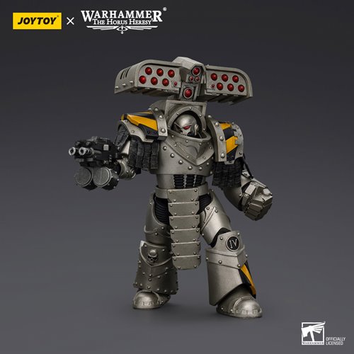 Joy Toy Warhammer The Horus Heresy Iron Warriors Tyrant Siege Master with Rocket 1:18 Scale Action F