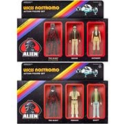 Alien USCSS Nostromo 3 3/4-Inch ReAction Figure 3-Pack Bundle of 2