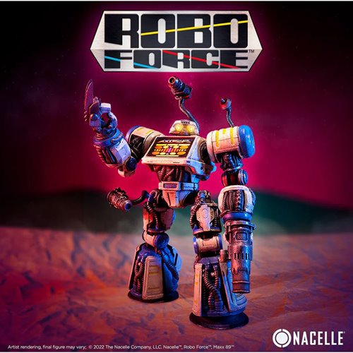 RoboForce Wave 1 Maxx 89 1:12 Scale Action Figure - 2nd Edition