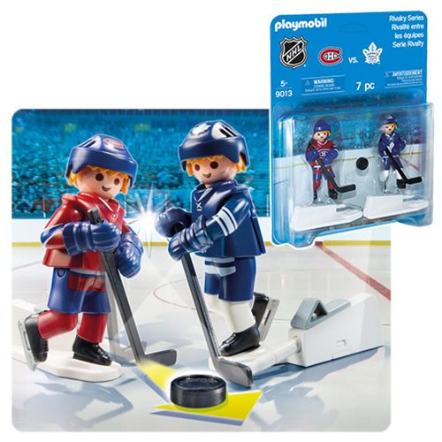 Playmobil 9013 NHL Rivalry Series - MTL vs TOR Action Figure 2-Pack