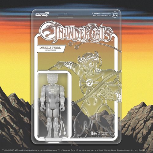 ThunderCats Tygra (Clear) 3 3/4-Inch ReAction Figure