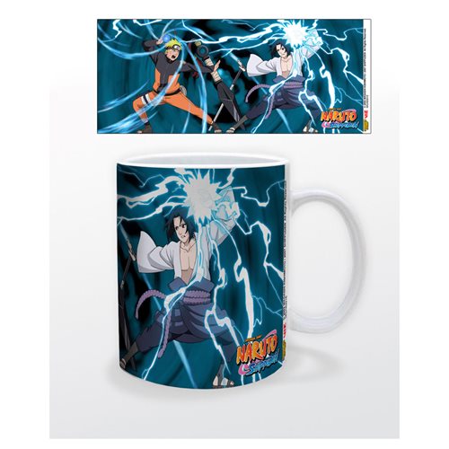 Naruto Battling Naruto and Sasuke 11 oz. Mug
