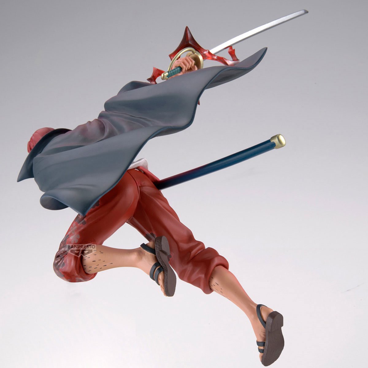 Figurine Shanks One Piece 25cm – Édition De Luxe Avec Boîte, PVC, Collection Manga, Neuf Scellé
