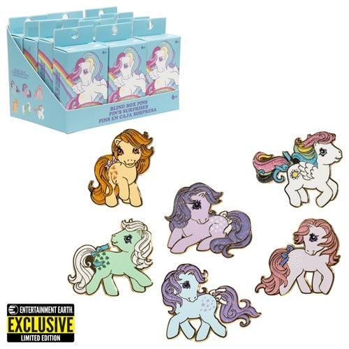 My Little Pony Blind Box Enamel Pins Case of 12 - Entertainment Earth Exclusive