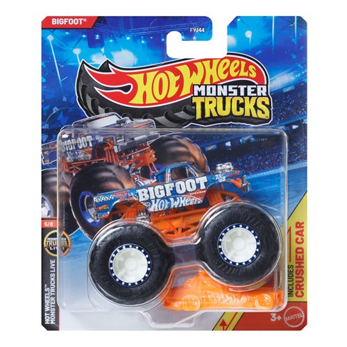 Hot Wheels Monster Trucks 1:64 Scale Vehicle 2026 Mix 8 Case of 8