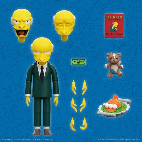 The Simpsons Ultimates C. Montgomery Burns 7-Inch Action Figure