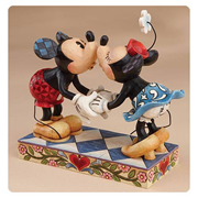 Disney Traditions Mickey and Minnie Mouse Smooch Statue