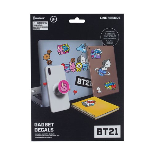 Line Friends BTS BT21 Gadget Decals Stickers