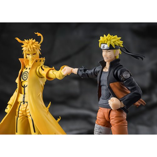 Naruto Minato Namikaze Kurama Link Mode Bond of Light That Shatters Darkness S.H.Figuarts Action Fig