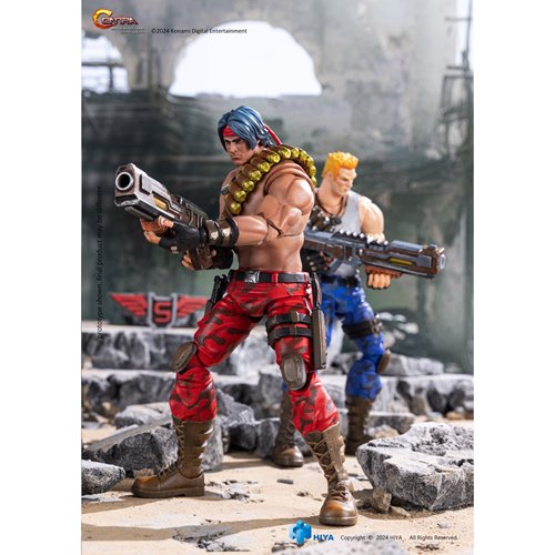 Contra: Operation Galuga Bill Rizer Exquisite Basic 1:12 Action Figure - Previews Exclusive