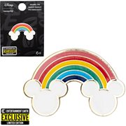 Mickey Mouse Rainbow Clouds Enamel Pin - Entertainment Earth Exclusive