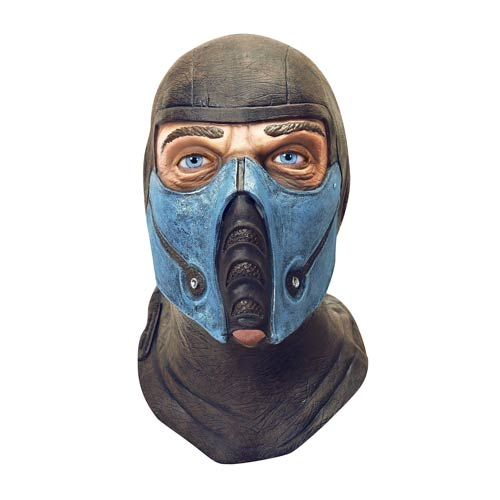Mortal Kombat Sub-Zero Deluxe Latex Adult Mask
