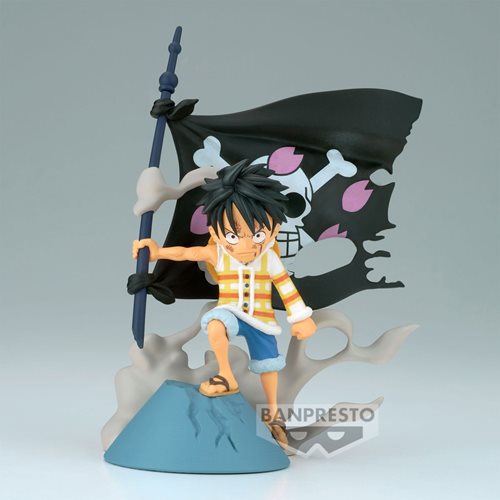 One Piece Monkey D. Luffy World Collectable Figure Log Stories Statue