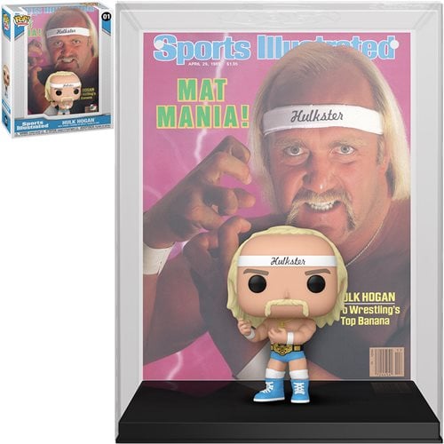 Sports Illustrated WWE Hulk Hogan Funko Pop! Cover Figure #01 with Case