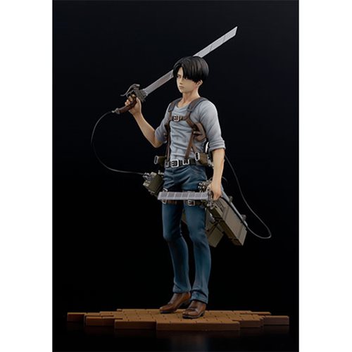 Attack on Titan Brave Act Levi Version 2B 1:8 Scale Statue