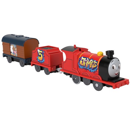Thomas and Friends Graffiti James Motorized Engine Vehicle