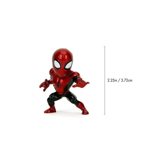 Marvel Spider-Man Wave 3 MetalFigs Die-Cast Metal 2 1/2-Inch Mini-Figure 4-Pack
