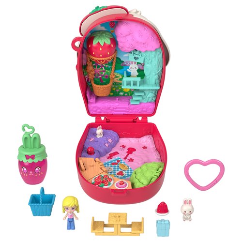 Polly Pocket Picnic Bunny Compact Playset