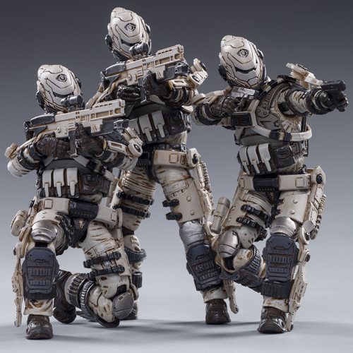 Joy Toy Free Truism 20ST Legion White Viper Squad 1:18 Scale Action Figure 3-Pack