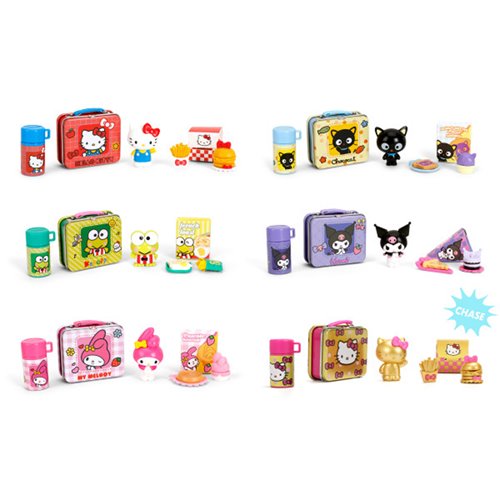 Sanrio Hello Kitty and Friends Lunch Buddies Blind Box Mini-Figure Case of 24
