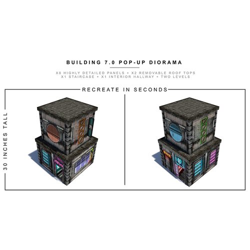 Building 7.0 Pop-Up 1:12 Scale Diorama