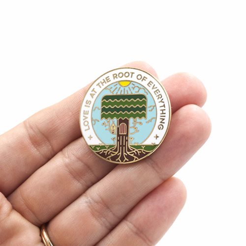 Love is the Root of Everything Enamel Pin