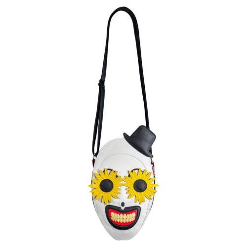 Terrifier 2 Art the Clown with Flower Glasses Crossbody Purse