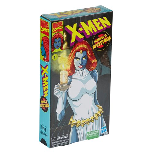 X-Men Marvel Legends  90s Animated VHS Mystique 6-Inch Action Figure