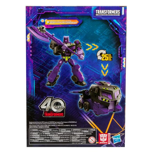 Transformers Legacy United Voyager Class: Animated Universe Decepticon Motormaster